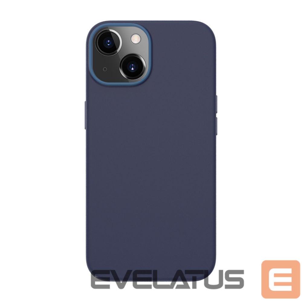 Nugarėlės dėklai Evelatus Apple iPhone 13 Premium Magsafe Soft Touch Silicone Case Blue