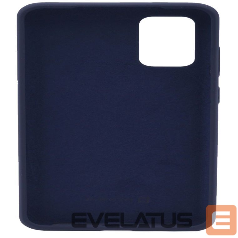 Nugarėlės dėklai Evelatus Huawei P40 Premium Soft Touch Silicone Case Midnight Blue