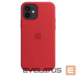 Nugarėlės dėklai Apple  Silicone Case with MagSafe  for iPhone 12 mini Red