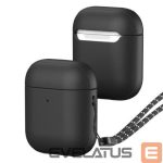 Dėklai ausinėms Dux Ducis Apple Plen case for AirPods 2 / AirPods 1 headphone case Black
