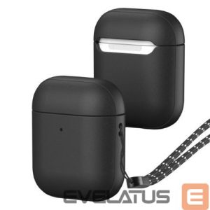 Dėklai ausinėms Dux Ducis Apple Plen case for AirPods 2 / AirPods 1 headphone case Black