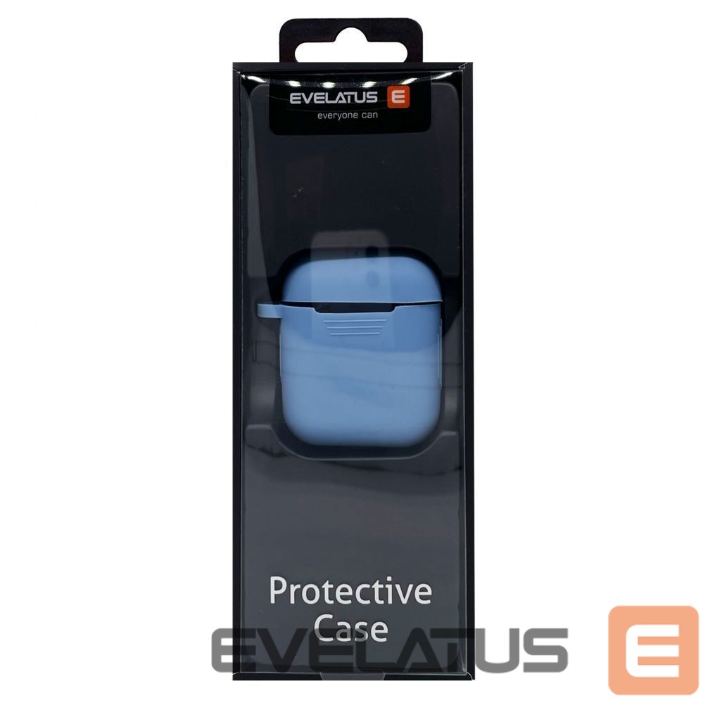 Dėklai ausinėms Evelatus Apple Airpods Case EAC04 Blue