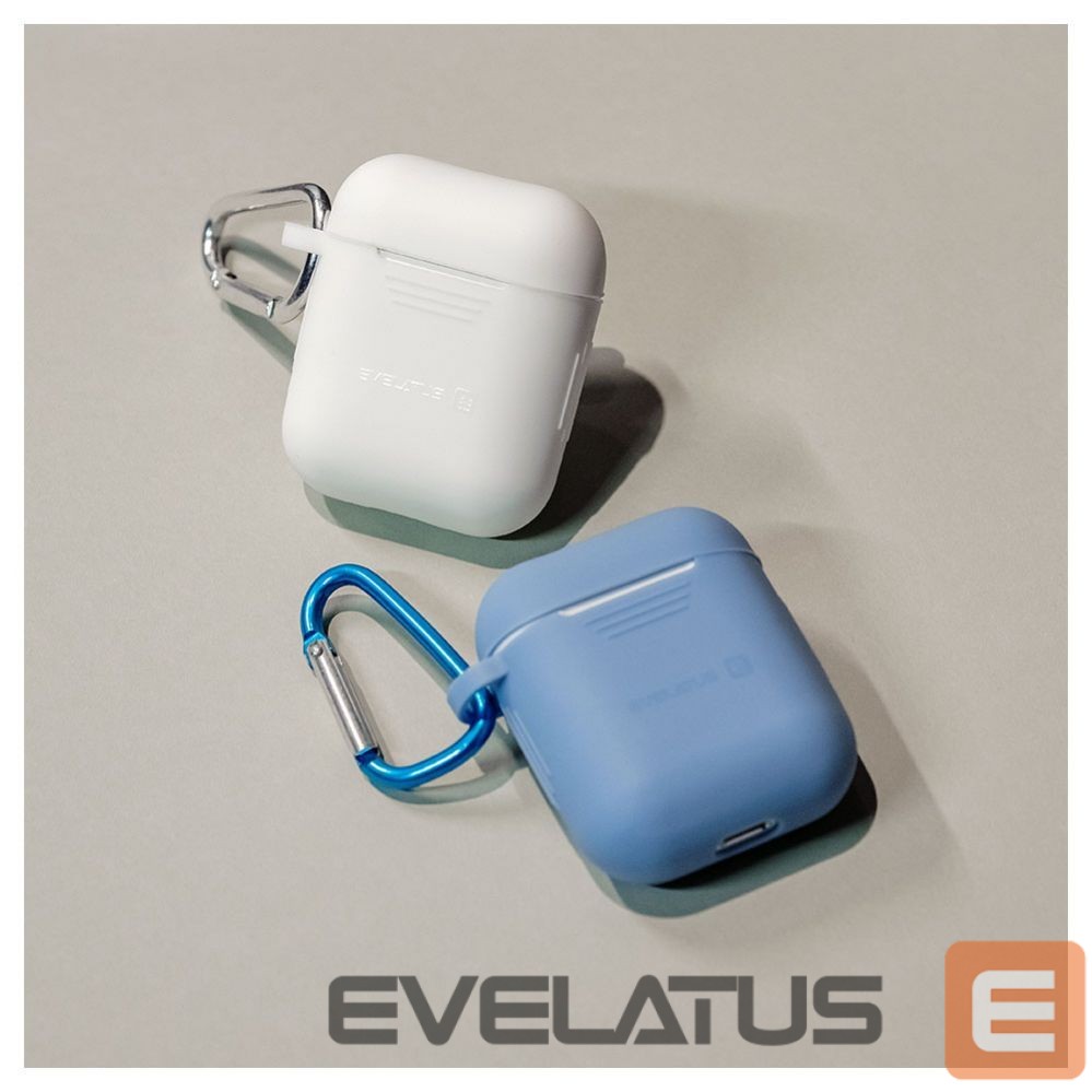 Dėklai ausinėms Evelatus Apple Airpods Case EAC04 Blue