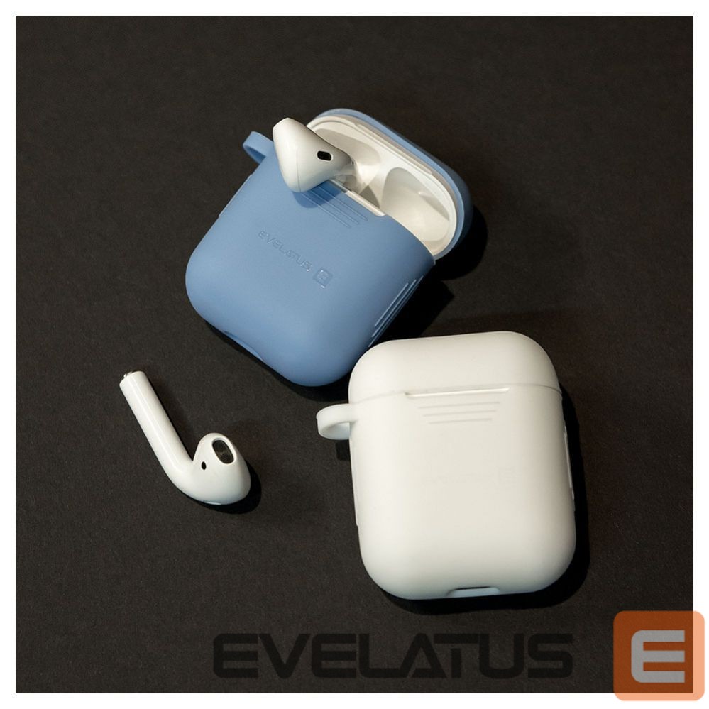 Dėklai ausinėms Evelatus Apple Airpods Case EAC04 Blue