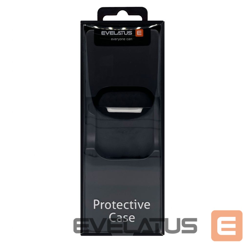Dėklai ausinėms Evelatus Apple Airpods Case EAC05 Black