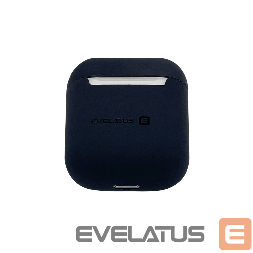 Dėklai ausinėms Evelatus Apple Airpods Case EAC05 Black