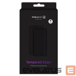 Apsauginiai stiklai Evelatus Samsung Galaxy A24 2.5D Full Cover Japan Glue Glass Anti-Static Black