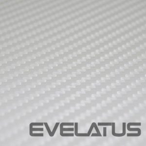 Apsauginė plėvelė Evelatus Universal Tablet Universal High Quality Carbon Fiber Film for Screen Cutter White