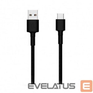Kabelis Xiaomi Universal Mi Braided Type-C Cable (1m) Black