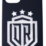 Nugarėlės dėklai Evelatus  iPhone 12 Pro Soft Touch Silicone Case DR Logo N1 White Black