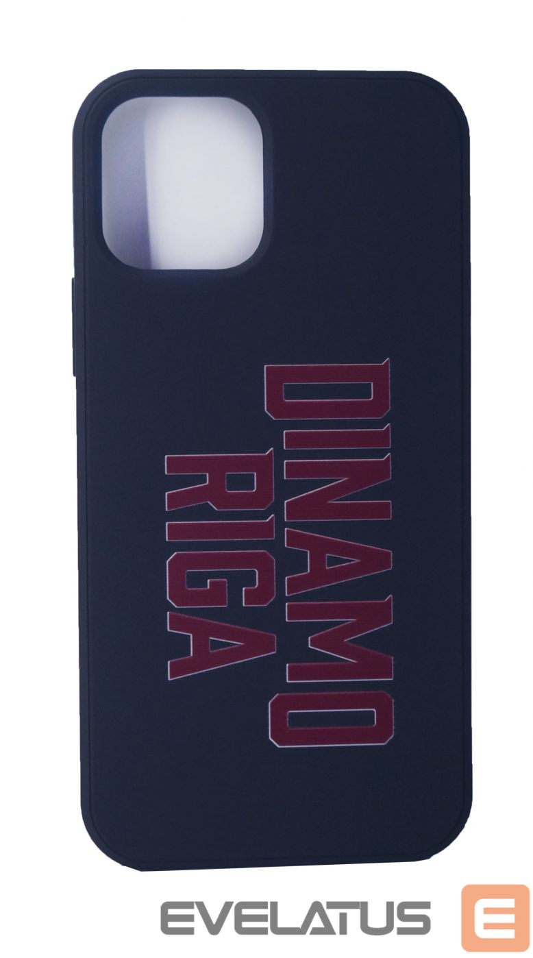 Nugarėlės dėklai Evelatus iPhone 12 Pro Soft Touch Silicone Case DR Logo N2 Red Black
