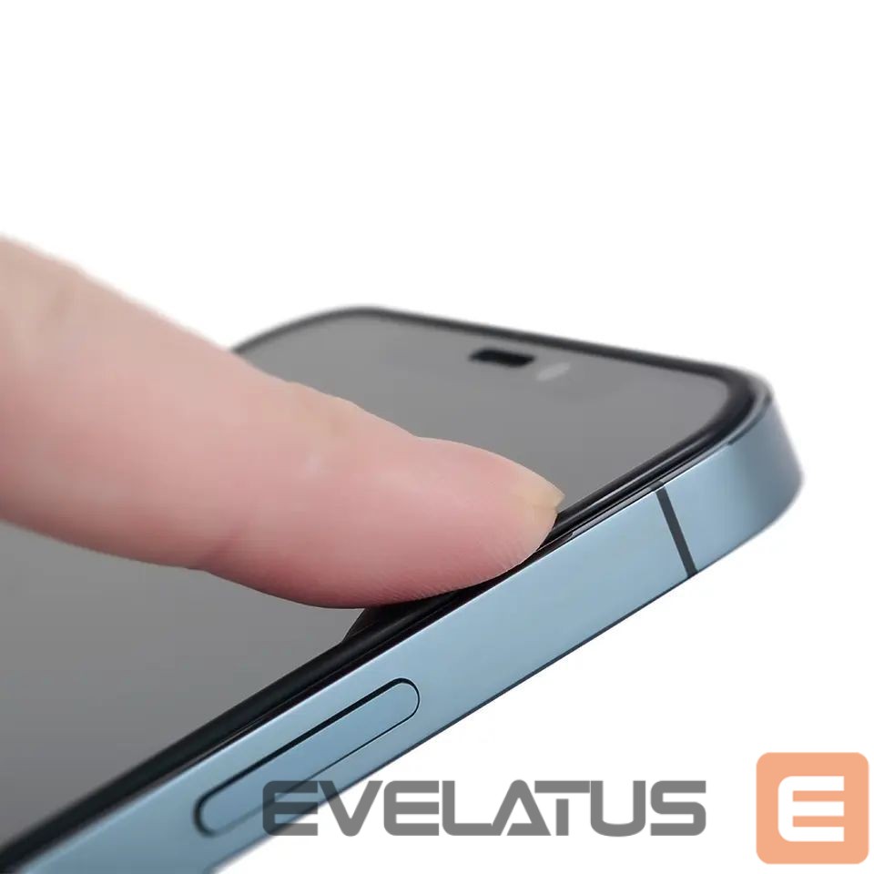 Apsauginiai stiklai Evelatus Apple iPhone 12/12 Pro Rubber Anti-Broken 3D Glass Full Cover Japan Glue Anti-Static