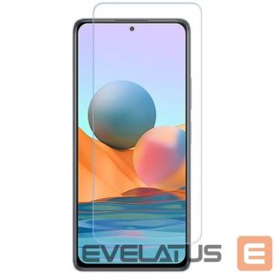 Apsauginiai stiklai Evelatus Xiaomi Redmi Note 10 Clear Glass 0.33 Flat Clear Glass Japan Glue Anti-Static
