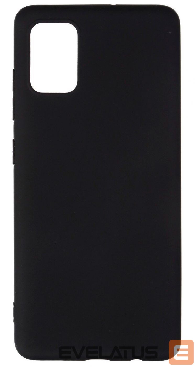 Nugarėlės dėklai Evelatus Xiaomi Mi 11 Nano Silicone Case Soft Touch TPU Black