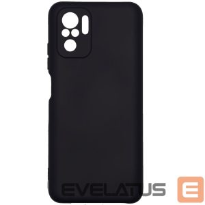 Nugarėlės dėklai Evelatus Xiaomi Redmi Note 10S/Poco M5s Nano Silicone Case Soft Touch TPU Black