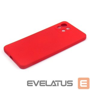 Nugarėlės dėklai Evelatus Xiaomi Mi 11 Lite/11 Lite 5G/11 Lite 5G NE Nano Silicone Case Soft Touch TPU Red