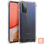 Nugarėlės dėklai Evelatus Samsung Galaxy A72 Military Shockproof Silicone Case TPU Transparent