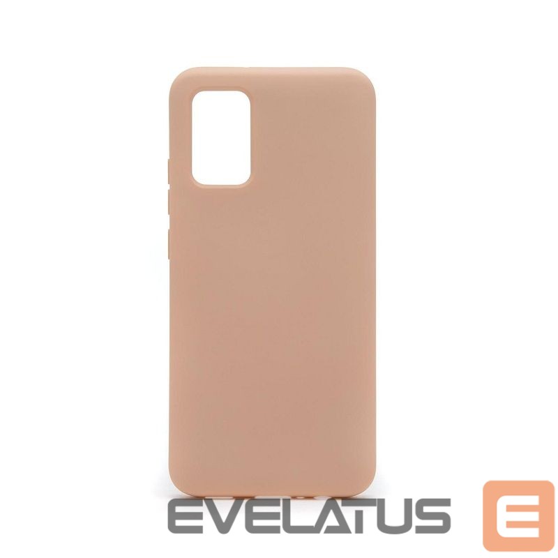 Nugarėlės dėklai Evelatus Samsung Galaxy A02s Nano Silicone Case Soft Touch TPU Beige