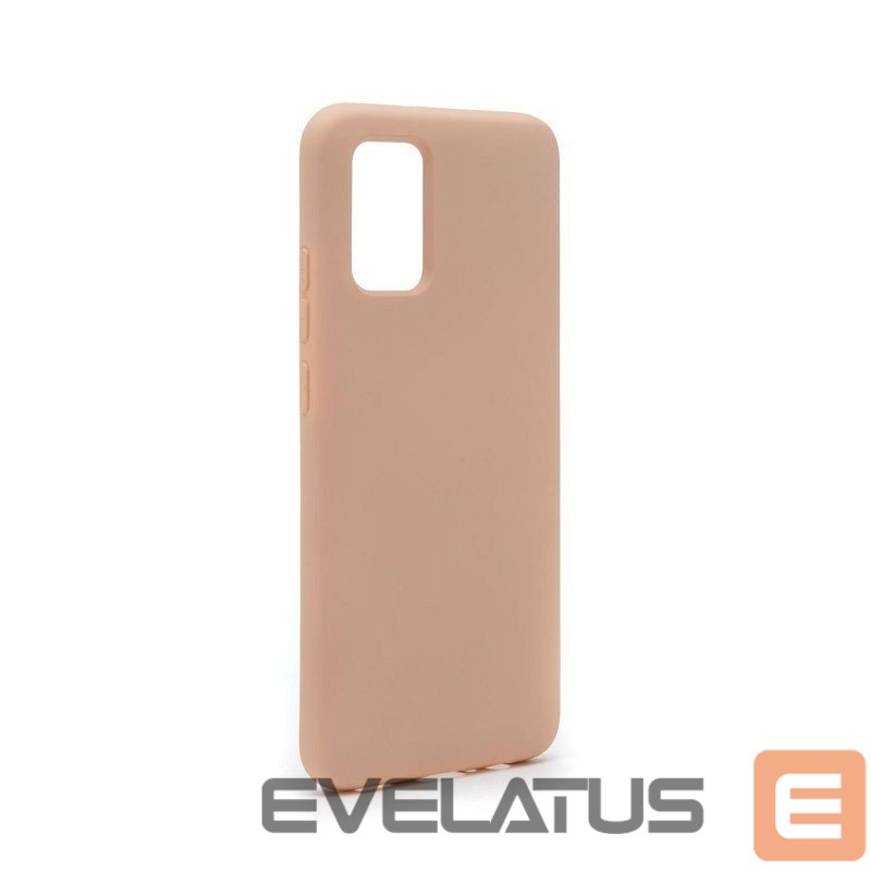 Nugarėlės dėklai Evelatus Samsung Galaxy A02s Nano Silicone Case Soft Touch TPU Beige