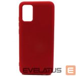 Nugarėlės dėklai Evelatus Samsung Galaxy A02s Nano Silicone Case Soft Touch TPU Red
