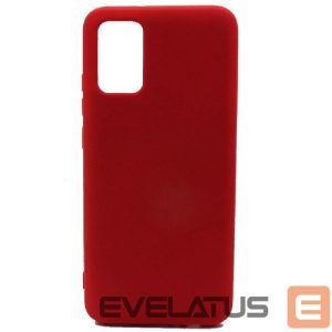 Nugarėlės dėklai Evelatus Samsung Galaxy A02s Nano Silicone Case Soft Touch TPU Red