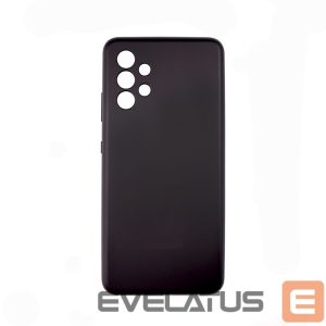 Nugarėlės dėklai Evelatus Samsung Galaxy A32 Nano Silicone Case Soft Touch TPU Black