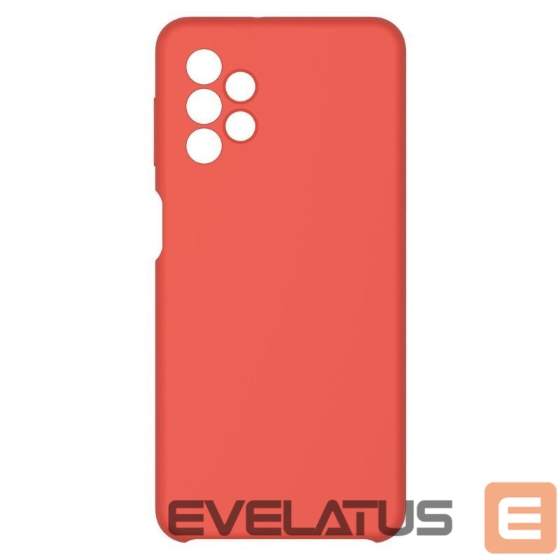 Nugarėlės dėklai Evelatus Samsung Galaxy A32 5G / A13 4G Premium Soft Touch Silicone Case Red