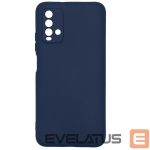 Nugarėlės dėklai Evelatus Xiaomi Redmi 9T Nano Silicone Case Soft Touch TPU Blue