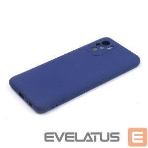 Nugarėlės dėklai Evelatus Xiaomi Redmi Note 10S/Poco M5s Nano Silicone Case Soft Touch TPU Blue