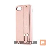 Nugarėlės dėklai Guess - iPhone 7/8/SE2020 Saffiano Strap Case Rose