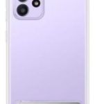 Nugarėlės dėklai Samsung - Galaxy A72 Clear View Standing Cover Transparent