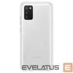 Nugarėlės dėklai Samsung - Galaxy A02S Soft Clear Cover Transparent