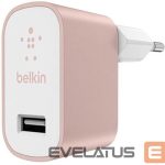 Adapteriai Belkin  Mixit Universal Home Charger 12w Rose Gold