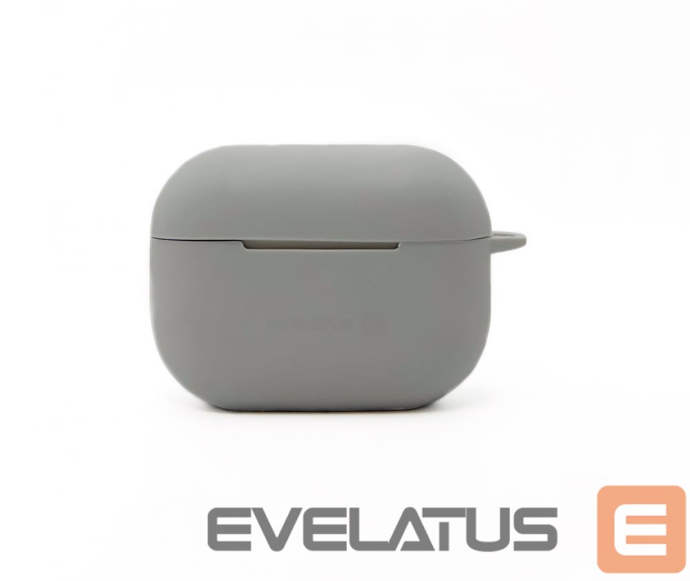 Dėklai ausinėms Evelatus Apple AirPods Pro 2 Silicone Case Silver