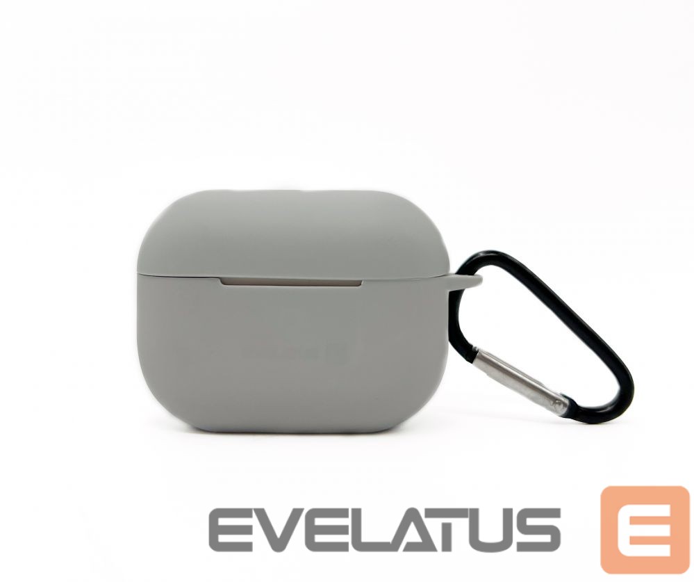 Dėklai ausinėms Evelatus Apple AirPods Pro 2 Silicone Case Silver
