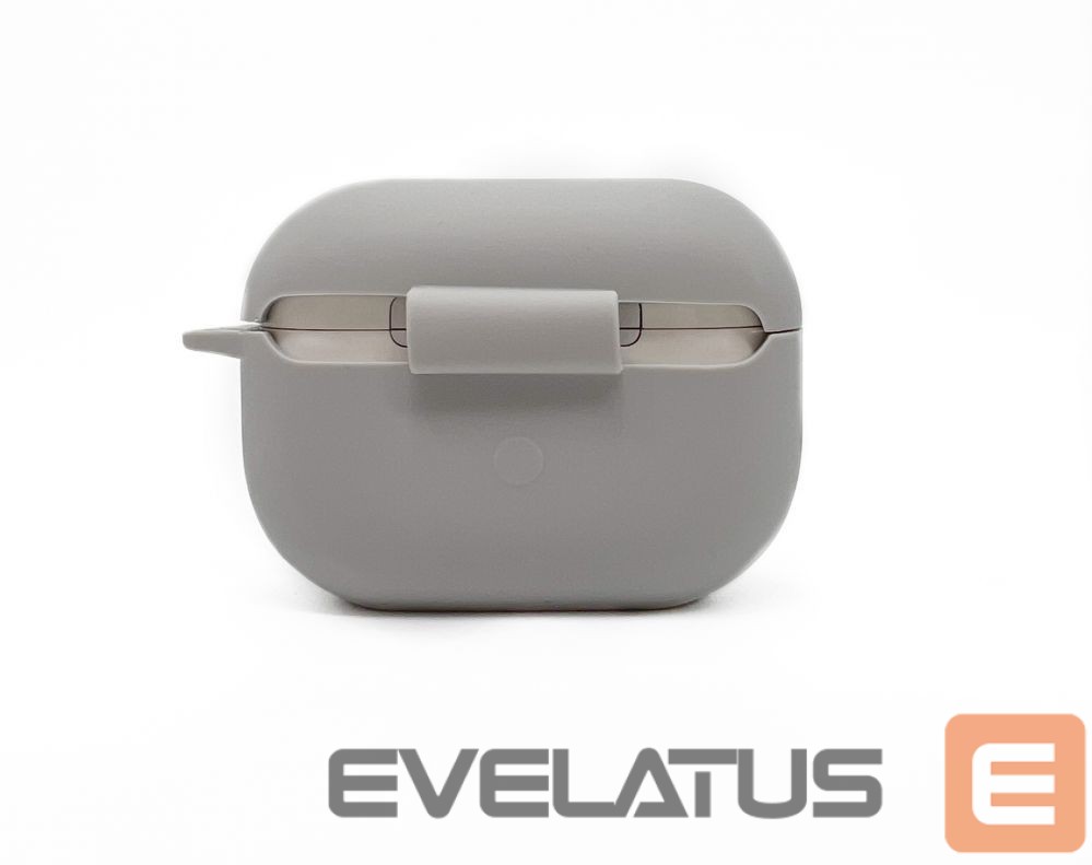 Dėklai ausinėms Evelatus Apple AirPods Pro 2 Silicone Case Silver