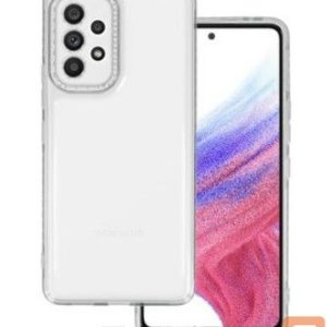 Nugarėlės dėklai iLike Samsung GALAXY A53 5G CRYSTAL DIAMOND 2MM CASE Transparent