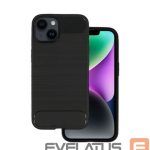 Nugarėlės dėklai iLike Apple IPHONE 14 BACK CASE CARBON Black