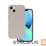 Nugarėlės dėklai iLike Apple IPHONE 14 PRO MAX SILICONE LITE Beige