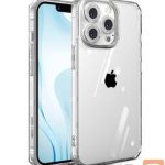 Nugarėlės dėklai iLike Apple IPHONE 12 PRO ARMOR ANTISHOCK CASE Transparent