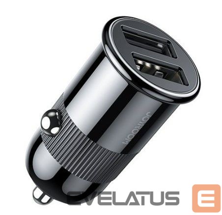 Automobiliniai įkrovikliai Joyroom 3,1 A dual port smart car charger (C-A06) Black
