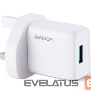Adapteriai Joyroom  USB wall charger 2.1 A UK plug (L-1A101) White