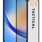 Apsauginiai stiklai Tactical Samsung Galaxy A34 5G Glass Shield 5D full glue Black