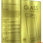 Apsauginiai stiklai iLike Samsung GALAXY A34 5G GOLD TEMPERED GLASS