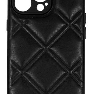 Nugarėlės dėklai iLike Samsung GALAXY A14 4G LEATHER 3D CASE Black