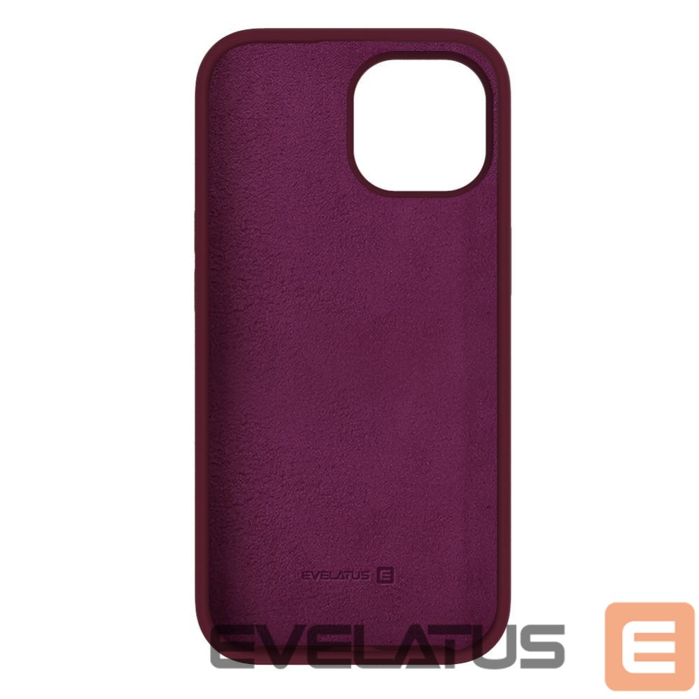Nugarėlės dėklai Evelatus Apple iPhone 15 Premium Soft Touch Silicone Case Rumored
