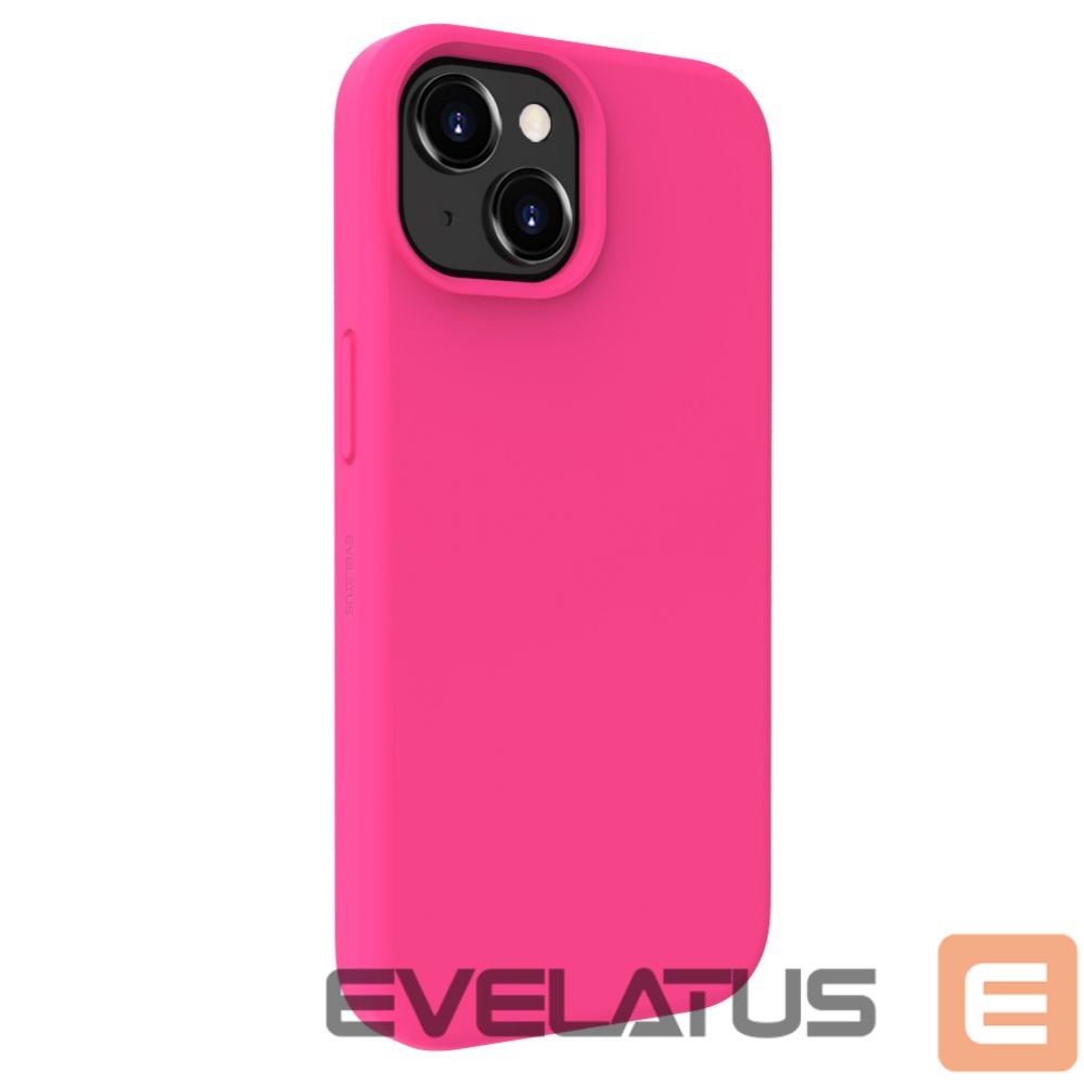 Nugarėlės dėklai Evelatus Apple iPhone 15 Premium Soft Touch Silicone Case Pink