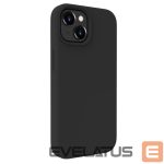 Nugarėlės dėklai Evelatus Apple iPhone 15 Plus Premium Soft Touch Silicone Case Black