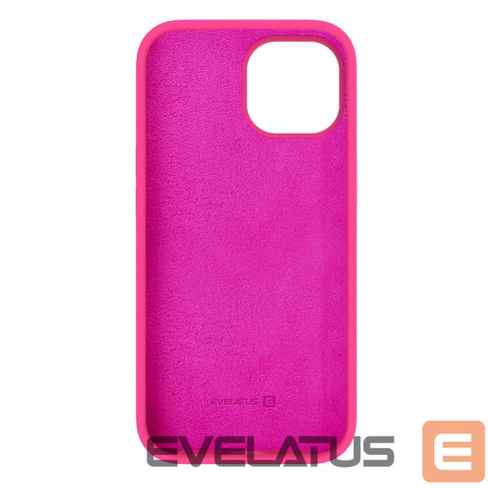 Nugarėlės dėklai Evelatus Apple iPhone 15 Plus Premium Soft Touch Silicone Case Pink