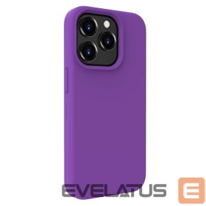 Nugarėlės dėklai Evelatus Apple iPhone 15 Pro Premium Soft Touch Silicone Case Deep Purple